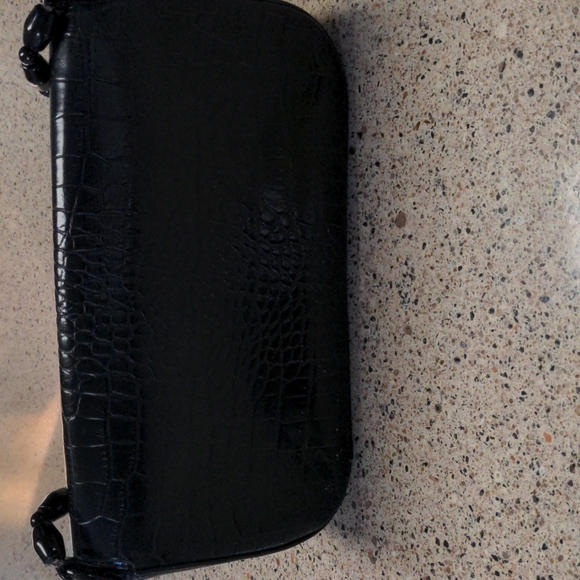 Carla Mancini Black Leather Handbag - Picture 9 of 9